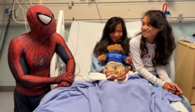 Spider-Man brings smiles to Northern California children battling serious illnesses | National and World News