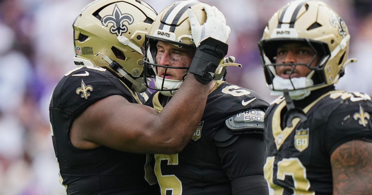 Tyler Shough scores on 4th-down sneak as Saints rally past Ravens 24-17 | Sports