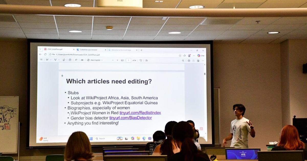 Fullerton High School students edit Wikipedia’s systematically biased stubs | Lifestyle