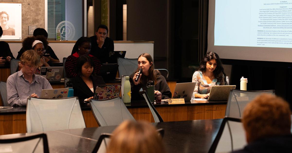 UC Berkeley’s student government establishes divestment committee | ASUC
