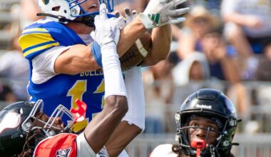 Allan Hancock football sits atop Northern League standings after win over Long Beach City | Hancock