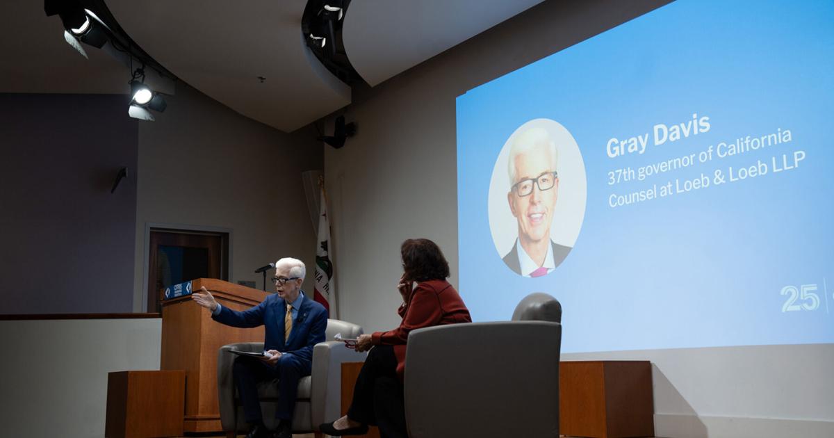 Former California Gov. Gray Davis launches oral history project housed at UC Berkeley | Campus