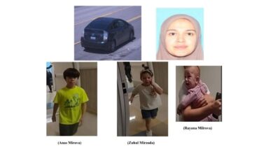 Authorities Search For 4 Missing Kids Allegedly Taken By Mother