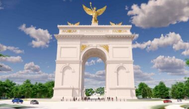 Construction of 250-foot memorial arch in Washington, DC to begin