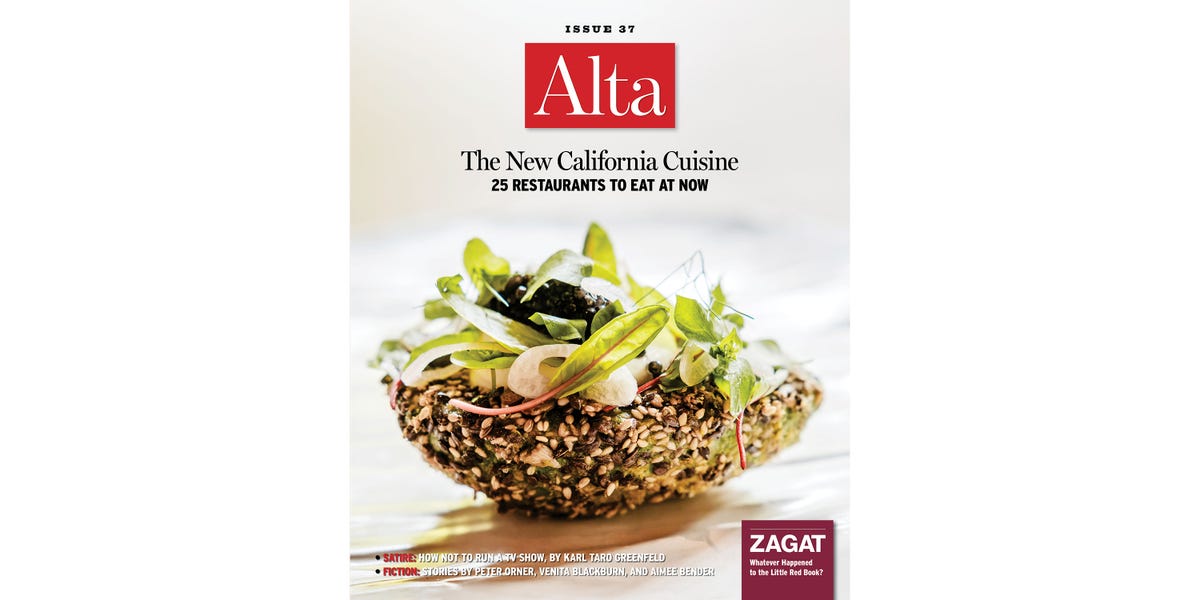 Alta Journal Issue 37: The New California Cuisine
