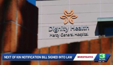 Newsom signs next of kin hospital notification bill into law