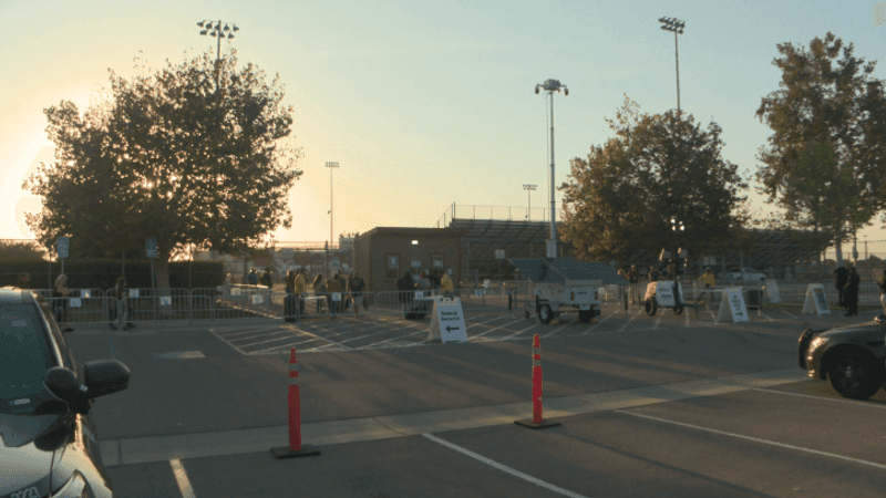 Football fans return to Independence High School, weeks after a deadly shooting.{p}kbak/kbfx{/p}