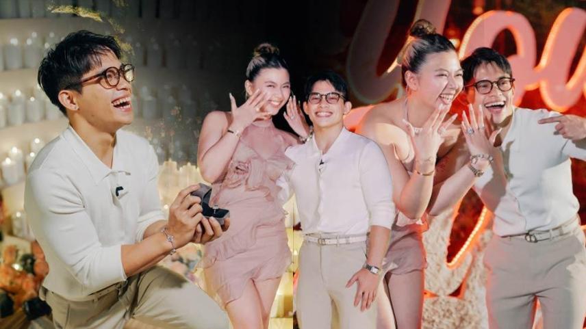 Carlos Yulo and Chloe San Jose