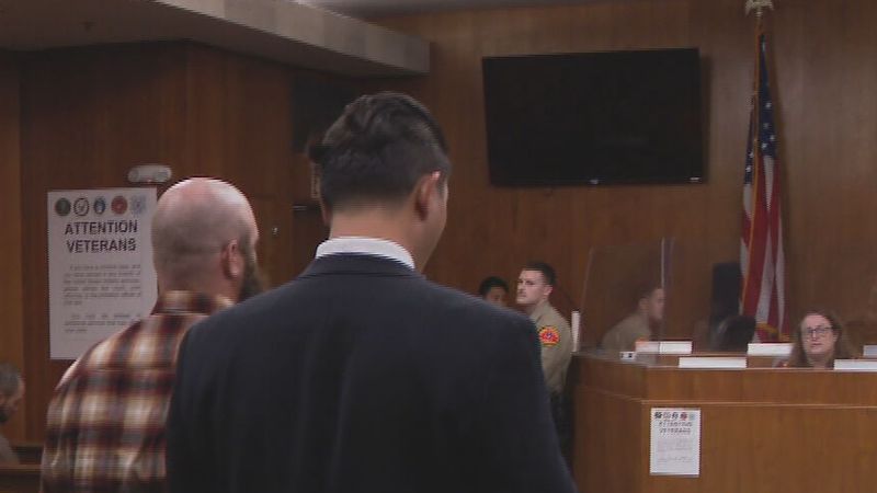 FILE: Zachary McGraw appears in court on Feb. 26, 2025. (KBAK/KBFX)