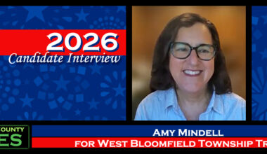2026 Candidate Interview: Amy Mindell for West Bloomfield Township Trustee