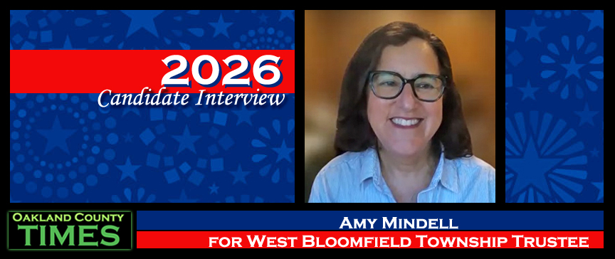 2026 Candidate Interview: Amy Mindell for West Bloomfield Township Trustee