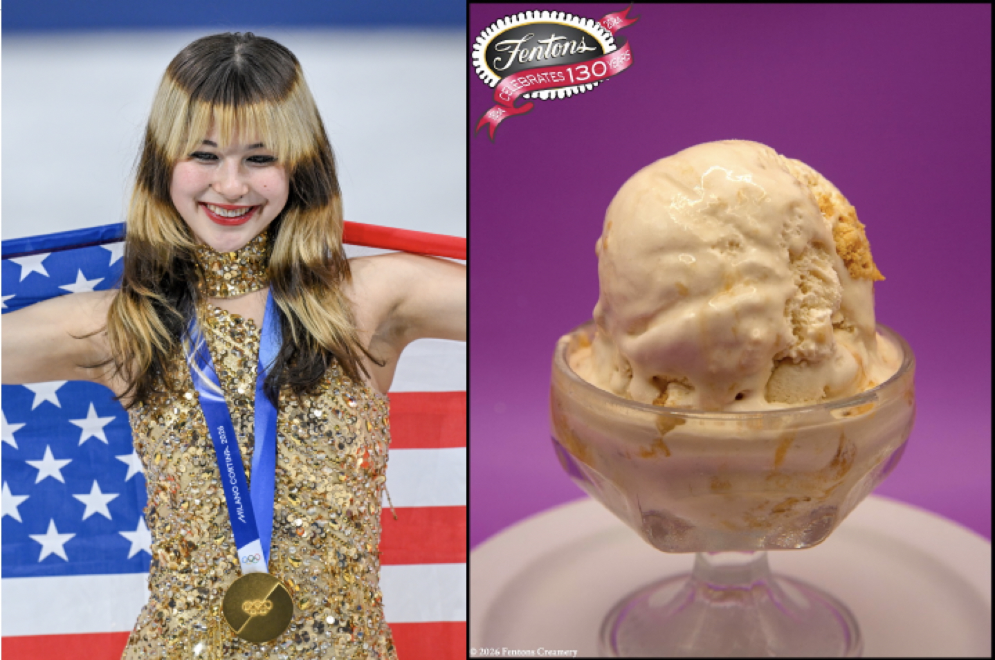 Best of the Bay 2026 Editors' Pick: Alysa's Gold from Fentons Creamery