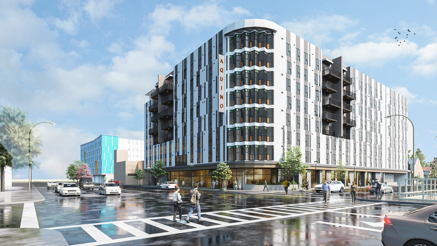 Madera Residential, rendering by BDE Architecture