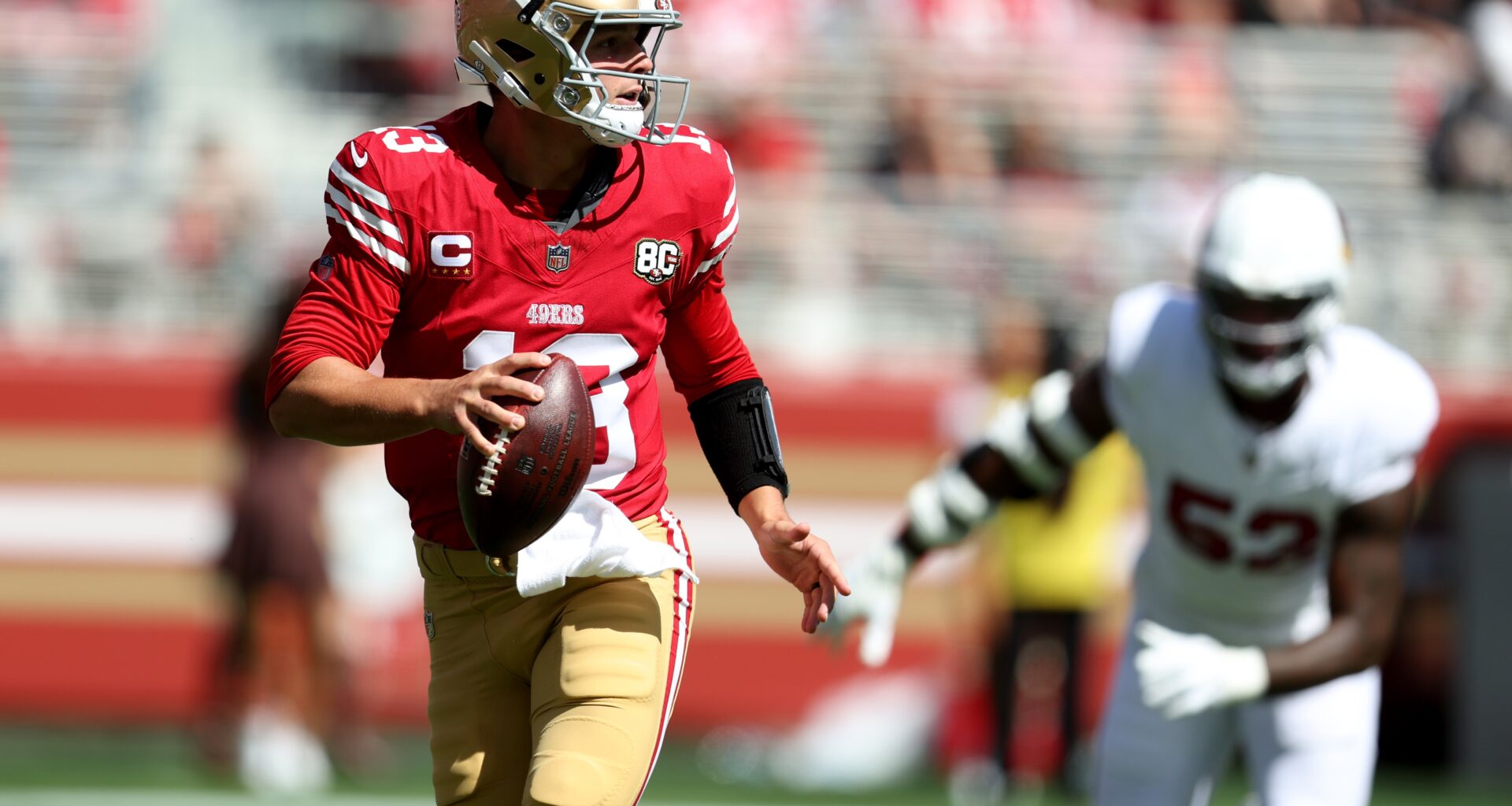 49ers keep losing stars. But Shanahan, Purdy won't let them lose games