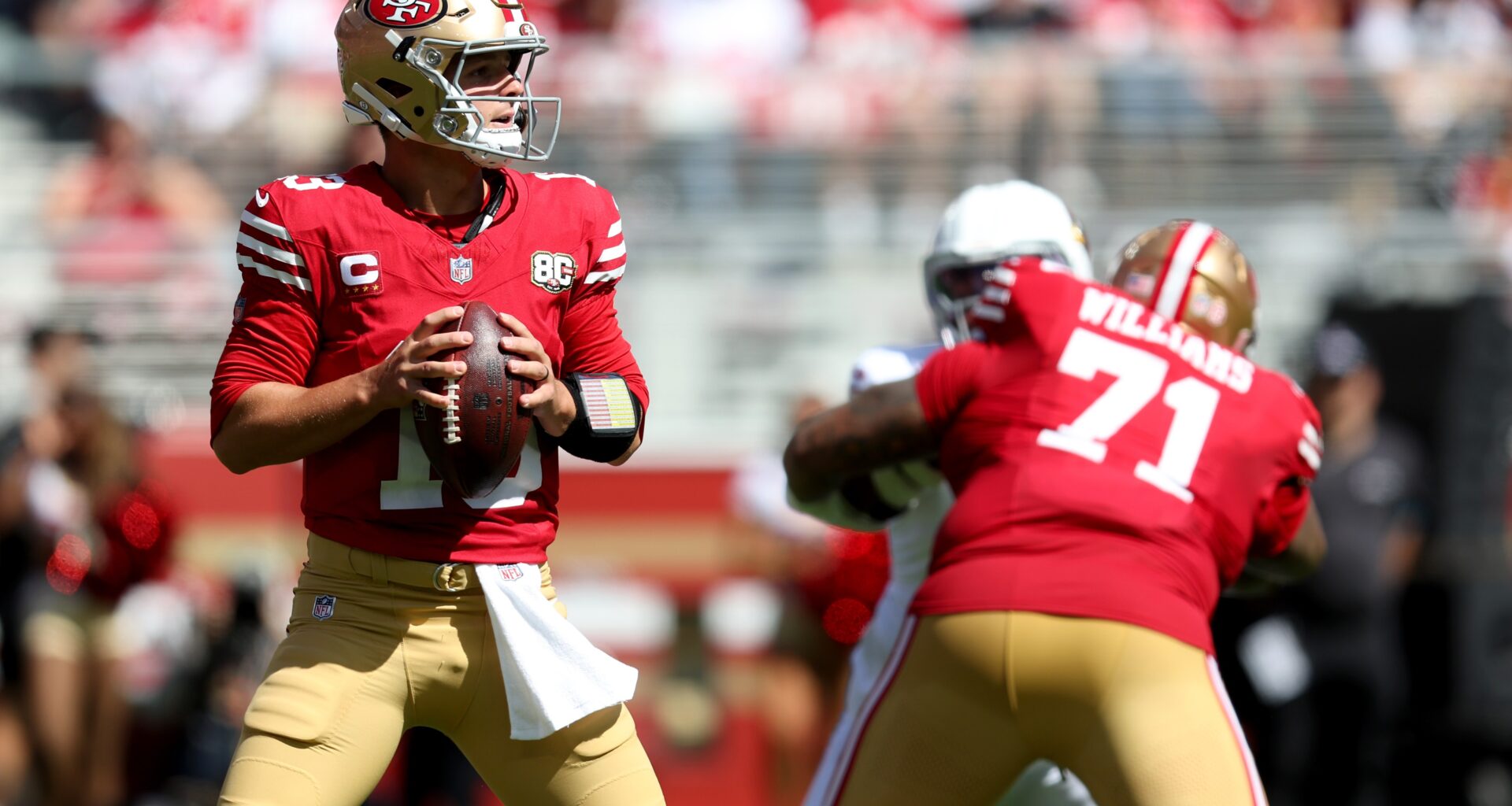 49ers Studs and Duds: McCaffrey, Kittle, Purdy lead the way in win