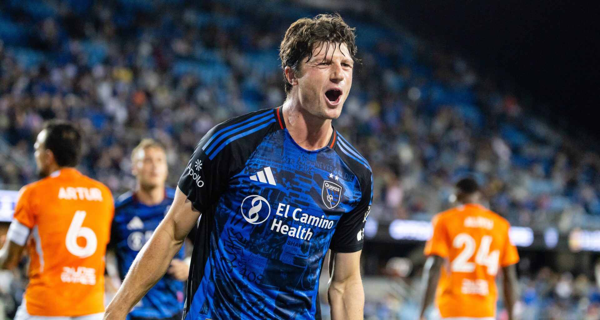 San Jose Earthquakes use Munie's goal, Gunn's saves to beat Houston Dynamo FC 1-0