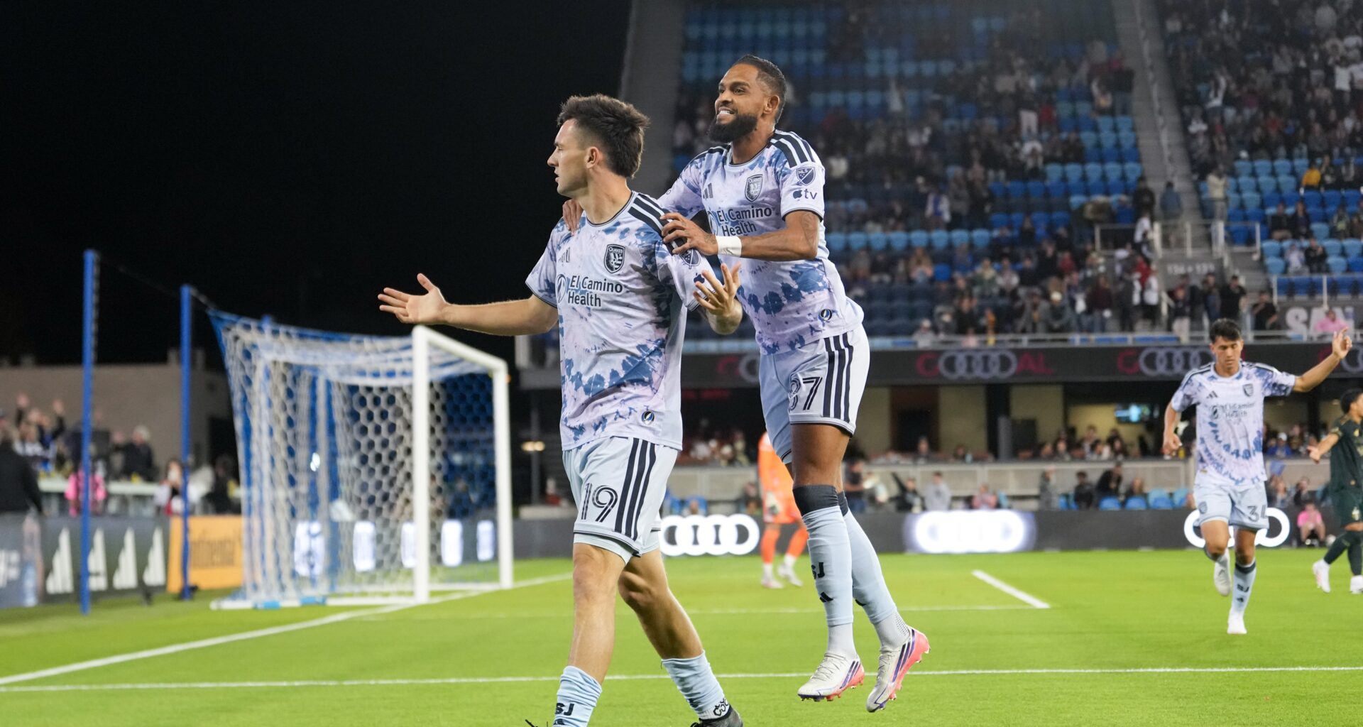 Judd scores twice as San Jose Earthquakes beat Portland 3-1, now into third place in Western Conference