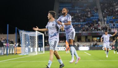 Judd scores twice as San Jose Earthquakes beat Portland 3-1, now into third place in Western Conference