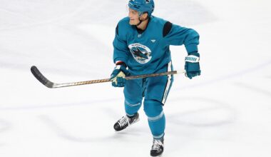 San Jose Sharks lose to Anaheim Ducks, Beckett Sennecke in preseason