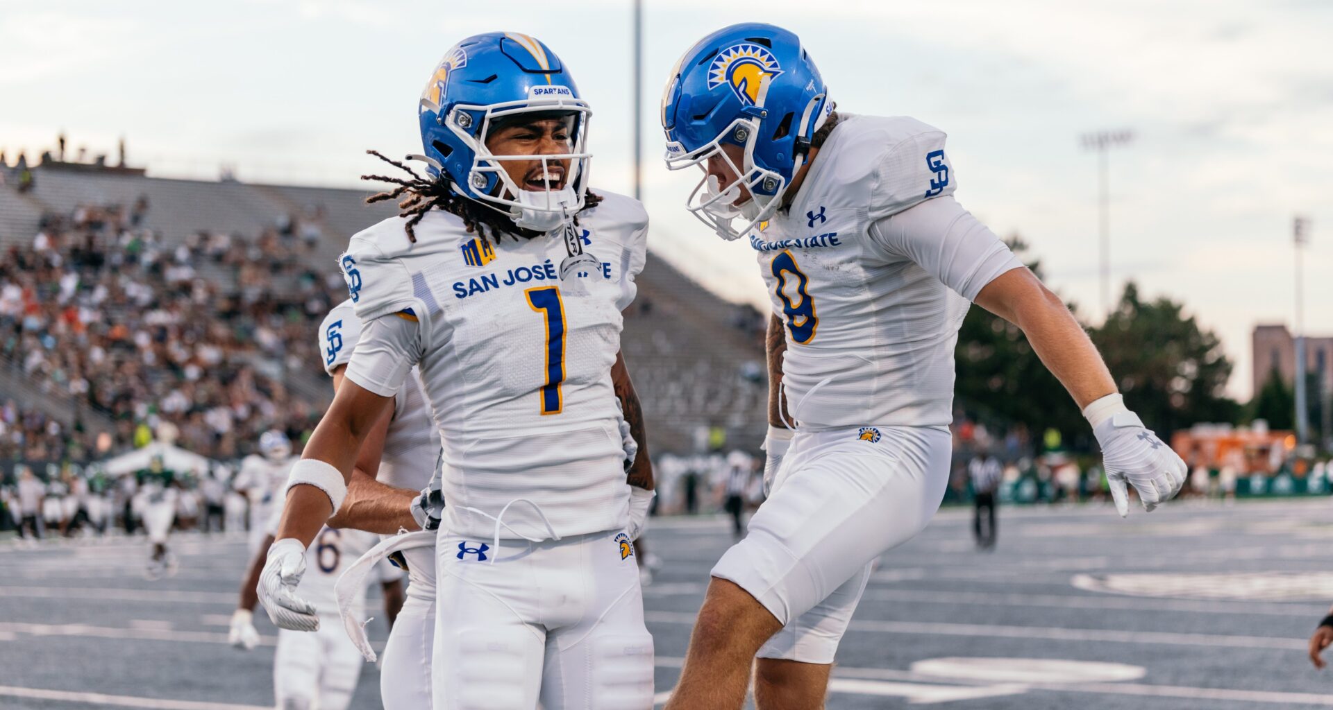 San Jose State bounces back to beat Eastern Michigan 27-21 on Weaver's TD pass to Hoch