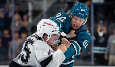 Sharks' Alexander Karmanov Recaps Viral Fight
