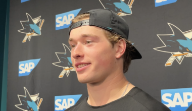 Celebrini on No. 1 Thing He Wants to Improve, Increased Excitement Around San Jose About Sharks