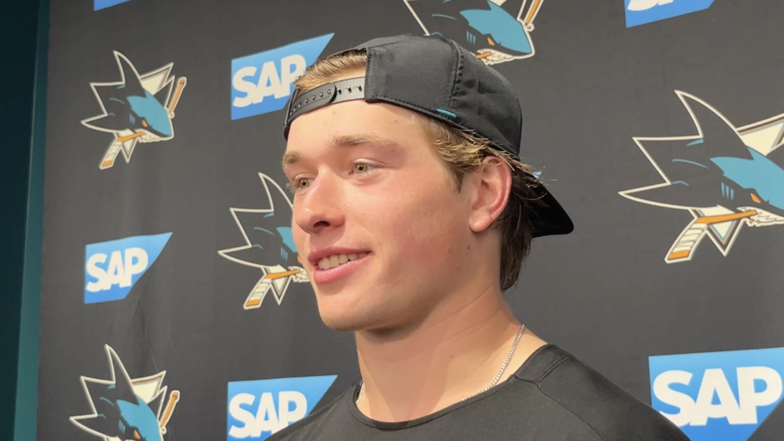 Celebrini on No. 1 Thing He Wants to Improve, Increased Excitement Around San Jose About Sharks