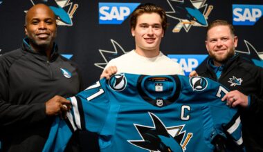 Sharks Locker Room Was Expecting Celebrini To Be Named Captain