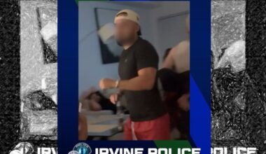 Irvine Police arrest Anaheim man after violent assault on two women at an apartment