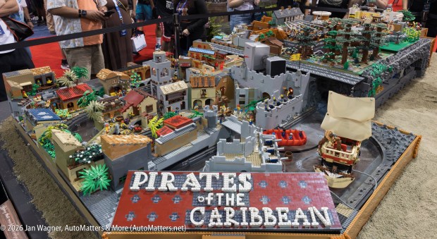 Fan-built Pirates of the Caribbean scale model(Jan Wagner)