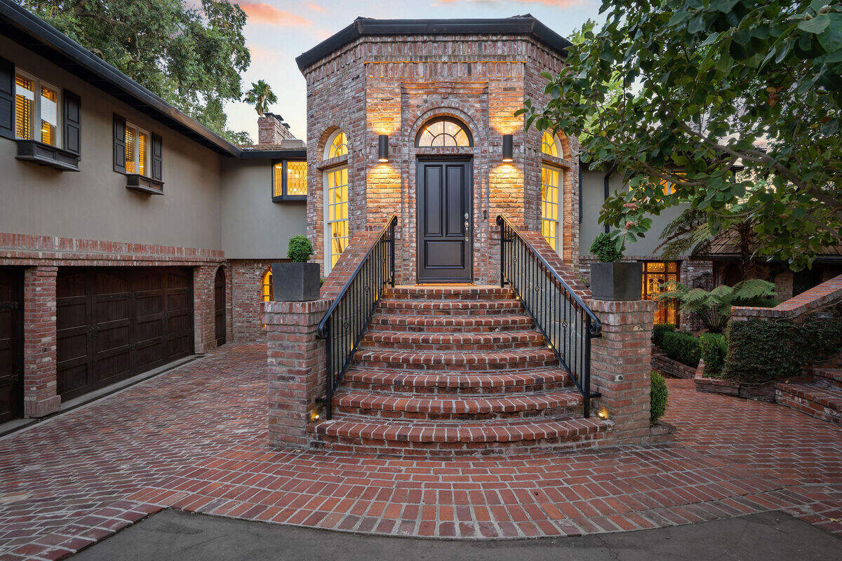 The Schuering family’s riverfront estate at 4475 Garden Highway, just outside Sacramento, is listed for $2.9 million. The roughly 3-acre property includes a 5,553-square-foot home with four bedrooms and five bathrooms.