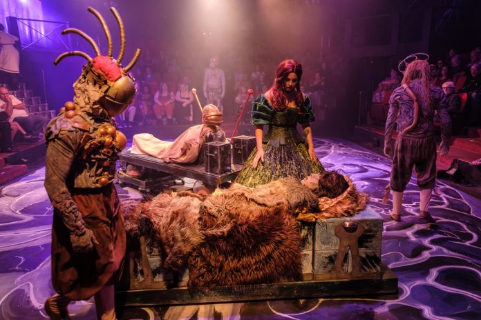 _DSF3875 Large A dramatic laboratory scene from Frankenstein: Resurrection at Nocturne Theatre