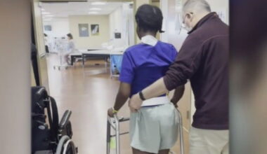 Woman severely injured by vehicle driven by young child in Oakland takes first steps in recovery – KION Central Coast