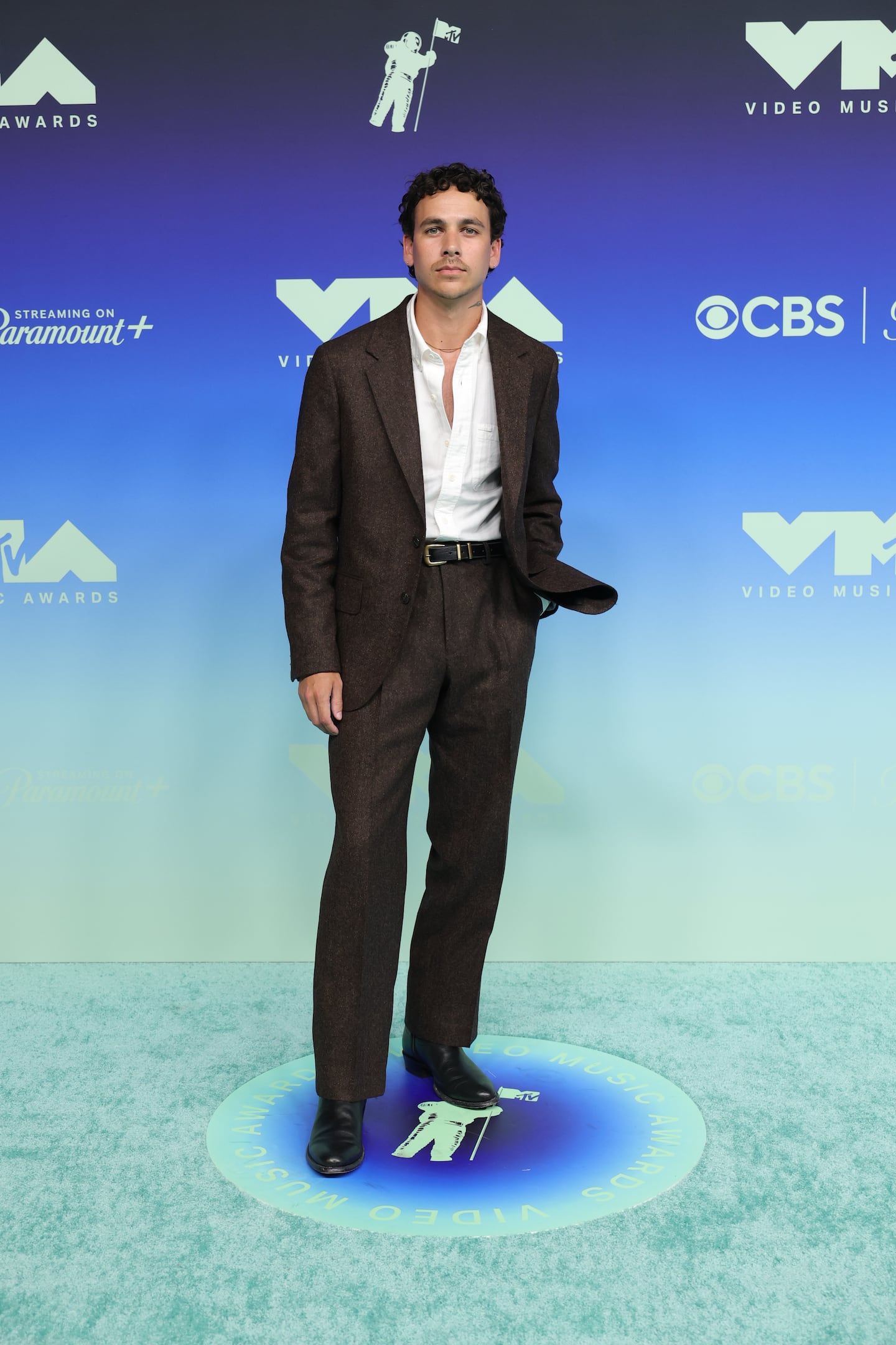 Andrew Licout attended the MTV Video Music Awards at the Peacock Theater in Los Angeles on Sept. 27.