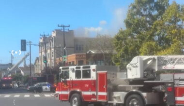 Watch: Aftermath of Uptown Oakland apartment fire – KION Central Coast