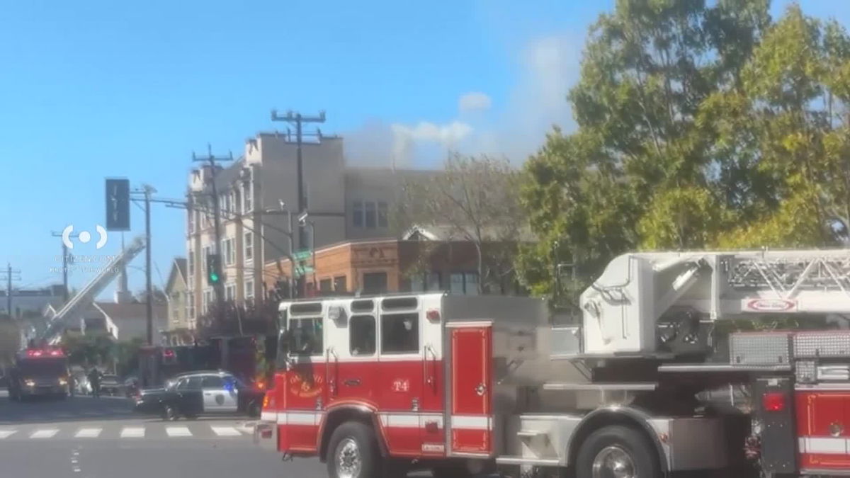 Watch: Aftermath of Uptown Oakland apartment fire – KION Central Coast