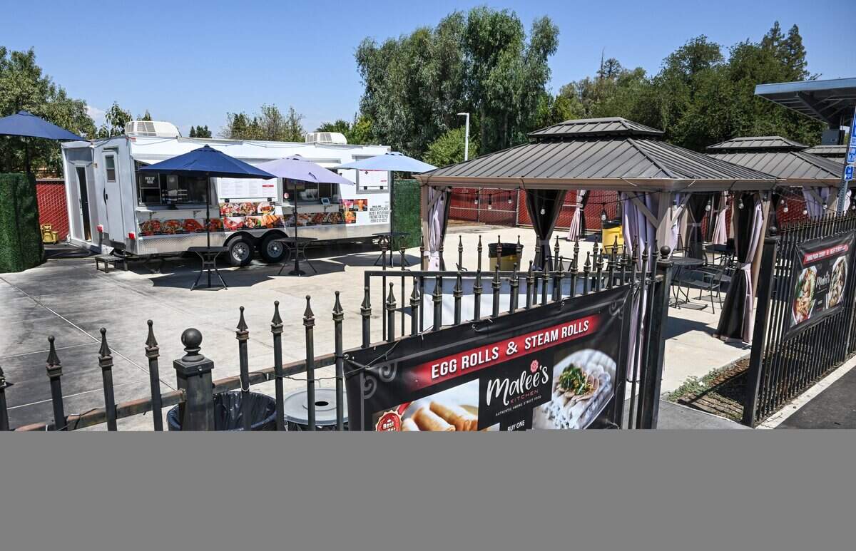 Malee's Kitchen, located on the east end of Belmont near Temperance Avenue, also has a food truck patio setting in addition to its indoor restaurant.