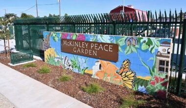 McKinley Peace Garden opens near Freeway 41