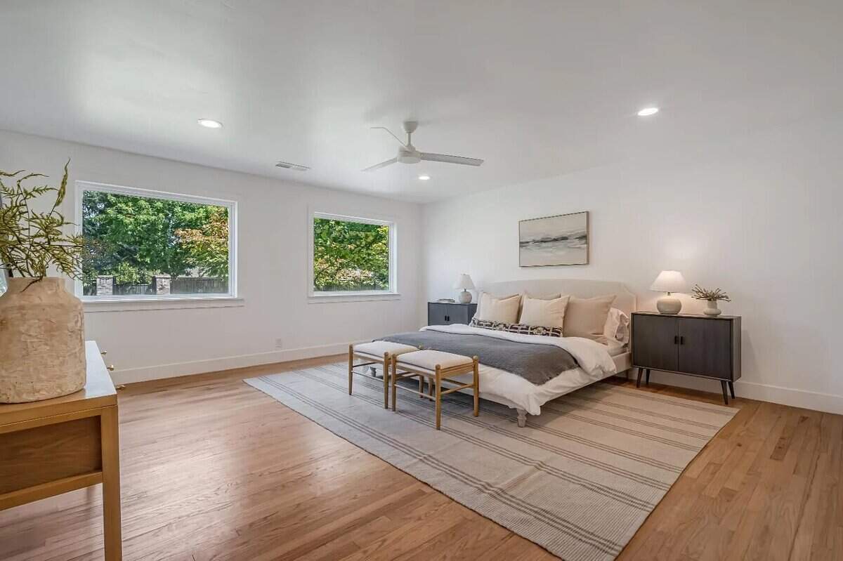 Home for sale at 4949 N. Wishon Court in Fresno's Old Fig neighborhood. Listed as a 2,324 square-foot home with four bedrooms, three bathrooms and a price tag of $1,250,000.