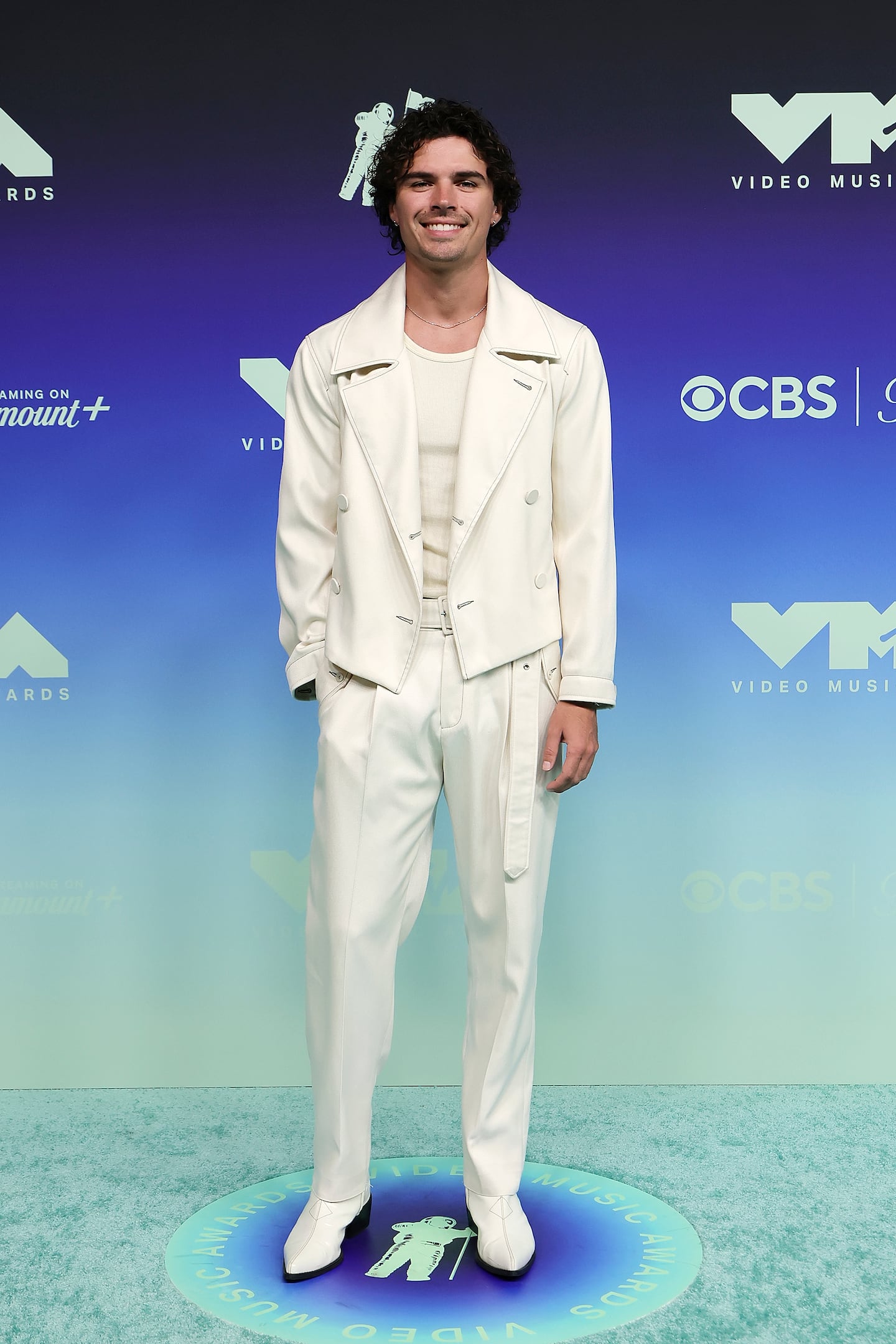 Nic Vans attended the MTV Video Music Awards at the Peacock Theater in Los Angeles on Sept. 27.