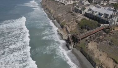 Encinitas’s Grandview Beach stairs close again after bluff collapse, despite $1M repair project – NBC 7 San Diego