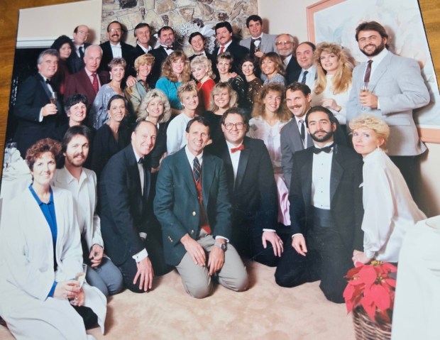 The members of the Long Beach Restaurant Society pose for a photograph in 1976. (Photo courtesy of John Faber)