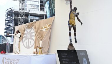 Lisa Leslie statue unveiled outside Crypto.com Arena – NBC Los Angeles