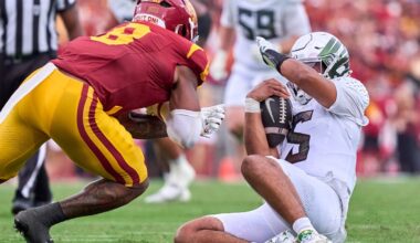 USC suspends LB Desman Stephens for 1 game for hit on Oregon – NBC Los Angeles
