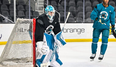 Sharks No. 1 Goalie Made Changes To Training, Learned To Swim