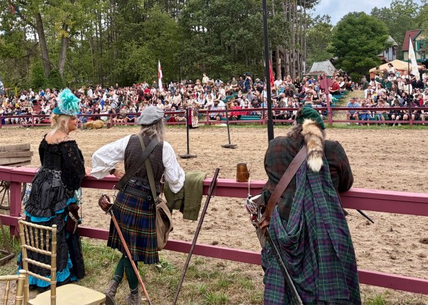 The Highland Fling returned to Michigan Renaissance Festival grounds Aug. 29-30, featuring traditional Scottish games and reenactors portraying life in 17th and 18th century Scotland.