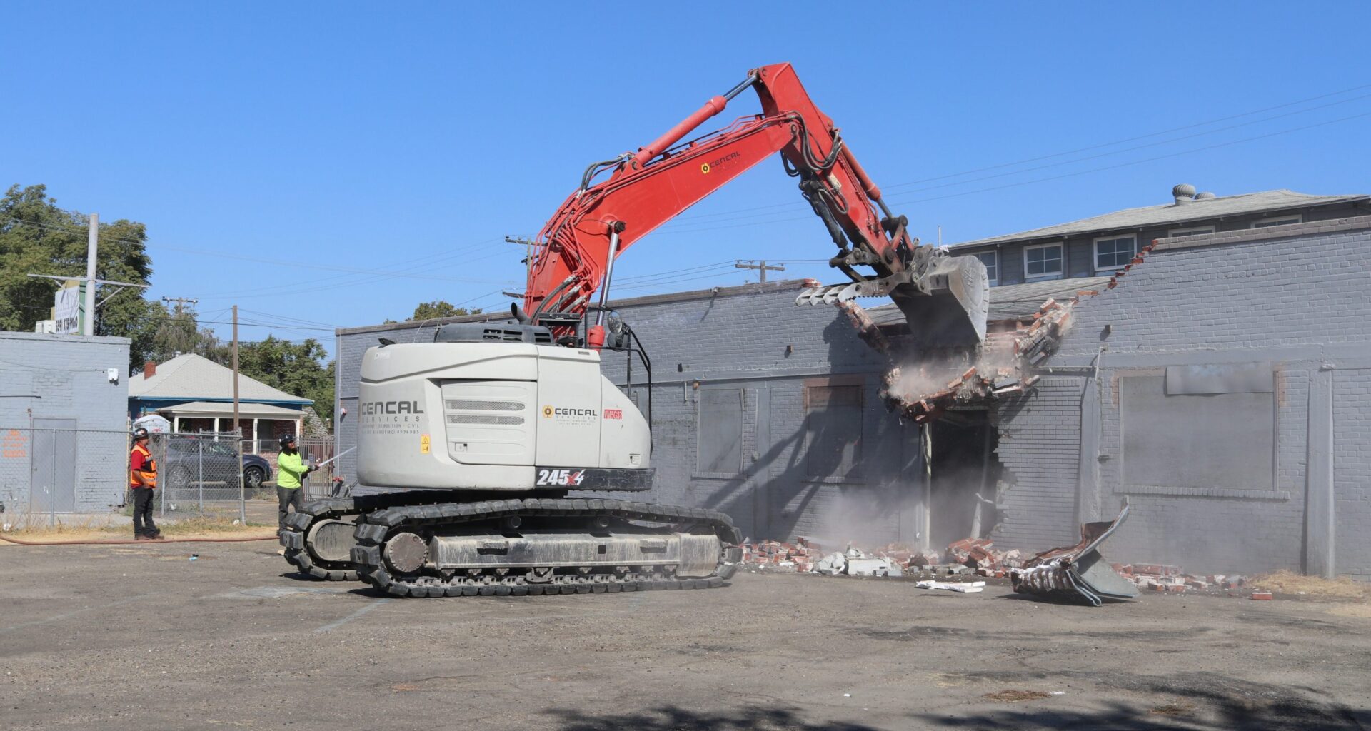 Demolition begins on Fresno's long-awaited community kitchen