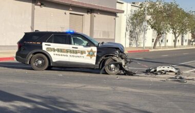 9 injured after deputies crash with Fresno bus during chase