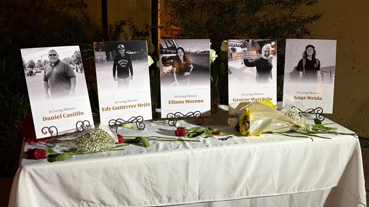 Vigil honors Chatsworth bus crash, news helicopter crash victims – NBC Los Angeles