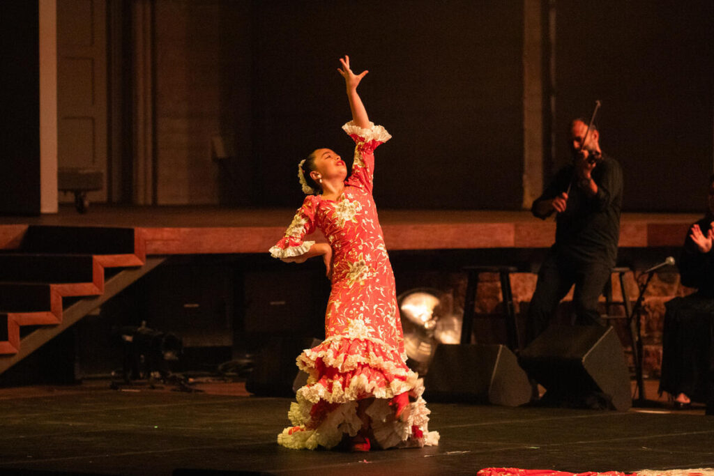 Flamenco! Maria Bermúdez’s "Convivencias" Unlisted young dancer - Photo by Starl Amendoza.